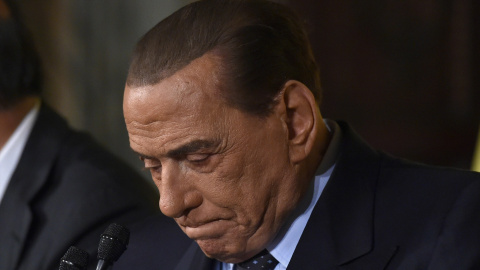 Silvio Berlusconi en la presentación del libro de su amigo y presentador de televisión Bruno Vespa en diciembre de 2018. -MUSTRULLI / Europa Press Silvio Berlusconi en la presentación del libro de su amigo y presentador de televisión Bruno Vespa en diciembre de 2018. -MUSTRULLI / Europa Press