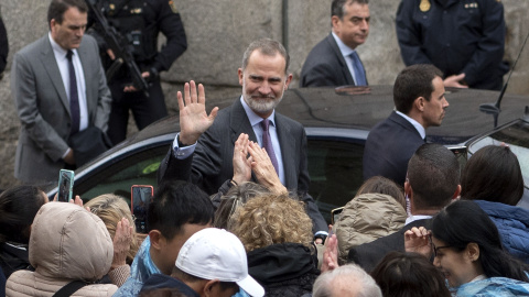 El rey Felipe VI durante la inauguración de la Residencia Comunitaria “Hospital del Rey”, a 30 de noviembre de 2023, en Toledo, Castilla-La Mancha (España). / Alberto Ortega (Europa Press) El rey Felipe VI durante la inauguración de la Residencia Comunitaria “Hospital del Rey”, a 30 de noviembre de 2023, en Toledo, Castilla-La Mancha (España). / Alberto Ortega (Europa Press)