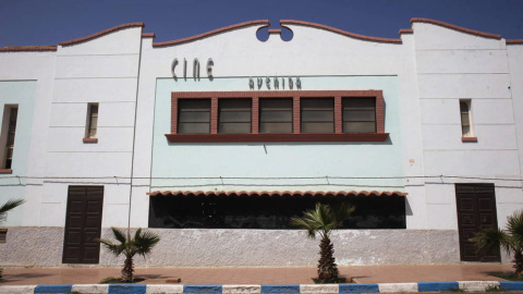 Un antiguo cine español en Sidi Ifni (Sáhara Occidnetal). EFE Un antiguo cine español en Sidi Ifni (Sáhara Occidnetal). EFE