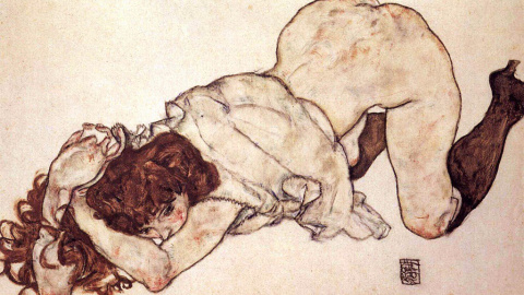 Girando sobre la noche oculta, Egon Schiele Girando sobre la noche oculta, Egon Schiele