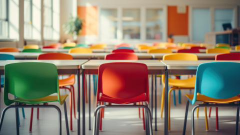 Un comedor escolar.- Freepik. Un comedor escolar.- Freepik.