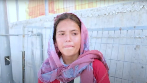 El testimonio de Zahara - Niña refugiada en el campo de Moira (Lesbos). SAVE THE CHILDREN El testimonio de Zahara - Niña refugiada en el campo de Moira (Lesbos). SAVE THE CHILDREN