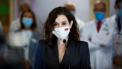 Ayuso, en una imagen de archivo. EFE Ayuso, en una imagen de archivo. EFE