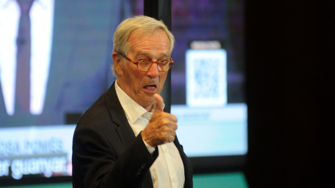 El candidato de Junts per Catalunya a la Alcaldía de Barcelona, Xavier Trias, durante el seguimiento de la jornada electoral en la sede de JuntsxCat, en Barcelona. E.P./Alberto Paredes El candidato de Junts per Catalunya a la Alcaldía de Barcelona, Xavier Trias, durante el seguimiento de la jornada electoral en la sede de JuntsxCat, en Barcelona. E.P./Alberto Paredes