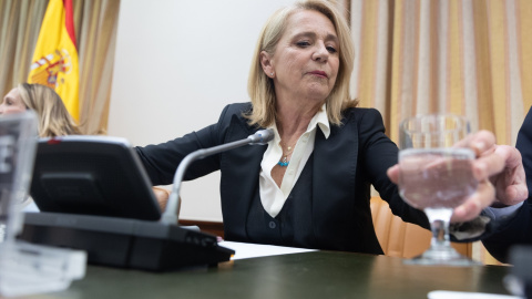 La que hasta la semana pasada era la presidenta interina de RTVE, Elena Sánchez. - Eduardo Parra / Europa Press La que hasta la semana pasada era la presidenta interina de RTVE, Elena Sánchez. - Eduardo Parra / Europa Press