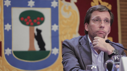 El alcalde de Madrid, José Luis Martínez-Almeida, en una comparecencia tras la reunión de la Junta de Gobierno del Ayuntamiento. E.P./Eduardo Parra El alcalde de Madrid, José Luis Martínez-Almeida, en una comparecencia tras la reunión de la Junta de Gobierno del Ayuntamiento. E.P./Eduardo Parra