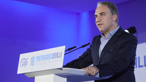 El coordinador general del Partido Popular, Elías Bendodo. -Joaquin Corchero / Europa Press El coordinador general del Partido Popular, Elías Bendodo. -Joaquin Corchero / Europa Press