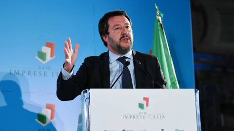 Matteo Salvini, ministro del Interior y vicepresidente de Italia. Foto: Confartigianato Imprese / CC BY-NC-SA 2.0 Matteo Salvini, ministro del Interior y vicepresidente de Italia. Foto: Confartigianato Imprese / CC BY-NC-SA 2.0