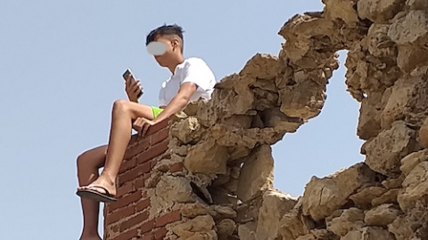 'Línea directa'. Foto: Pilar Lucía López. 'Línea directa'. Foto: Pilar Lucía López.