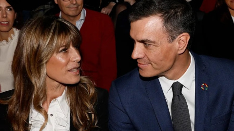 Begoña Gómez y su marido, Pedro Sánchez. / Chema Moya (EFE) Begoña Gómez y su marido, Pedro Sánchez. / Chema Moya (EFE)