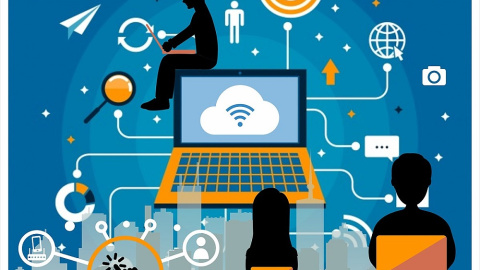 Representación icónico-esquemática del concepto de “Ciudadanía digital”. WIKIPEDIA Representación icónico-esquemática del concepto de “Ciudadanía digital”. WIKIPEDIA