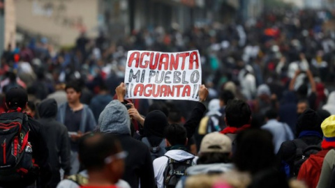 Protestas en Ecuador. / REUTERS - CARLOS GARCIA RAWLINS Protestas en Ecuador. / REUTERS - CARLOS GARCIA RAWLINS