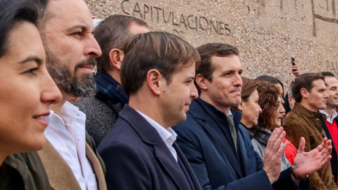 La derecha unida en Colón / Ricardo Rubio (Europa Press) La derecha unida en Colón / Ricardo Rubio (Europa Press)