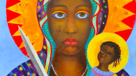 'Erzulie Dantor', obra de Magdalena Walulik. 'Erzulie Dantor', obra de Magdalena Walulik.