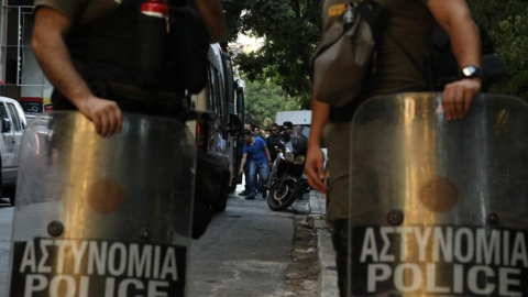 Desalojo de un 'squat' en Atenas (26 de agosto de 2019). Foto: Spirou Trikoupi 17 Desalojo de un 'squat' en Atenas (26 de agosto de 2019). Foto: Spirou Trikoupi 17