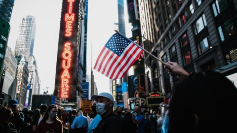 capitalismo digital Times Square.- EFE/Archivo