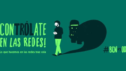 "Contrólate en las redes" / @BCNvsOdi "Contrólate en las redes" / @BCNvsOdi