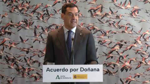 Moreno Bonilla el día que se firmó el Acuerdo por Doñana. – Junta de Andalucía Moreno Bonilla el día que se firmó el Acuerdo por Doñana. – Junta de Andalucía