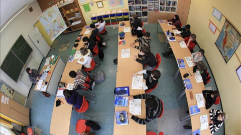 Aula de un centro escolar,- EFE Aula de un centro escolar,- EFE