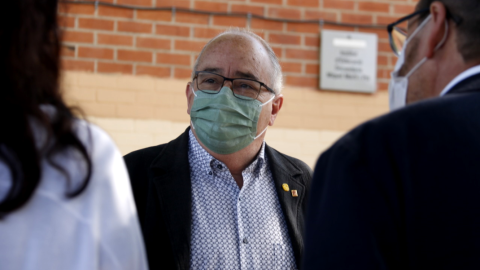 Bargalló amb mascareta