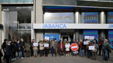 Imagen de archivo. Protresta por la exclusión financiera.- M. Dylan / Europa Press Imagen de archivo. Protresta por la exclusión financiera.- M. Dylan / Europa Press