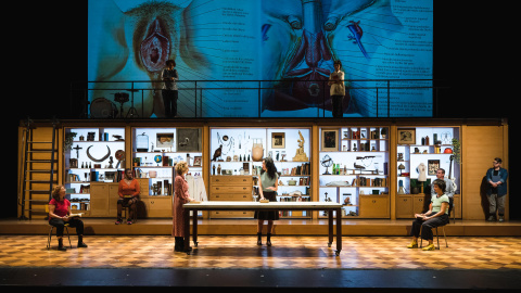 Un momento de la obra 'Lengua de madre'. CDN Un momento de la obra 'Lengua de madre'. CDN