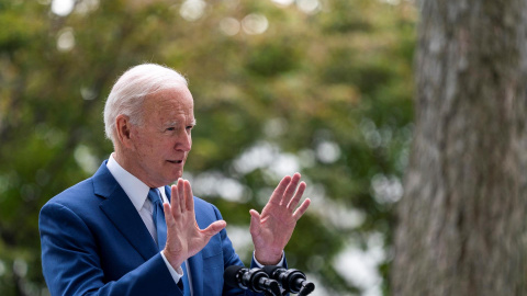 El presidente de Estados Unidos Joe Biden en un acto reciente.- EFE El presidente de Estados Unidos Joe Biden en un acto reciente.- EFE