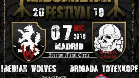 Cartel del concierto que la Sala Caracol niega haber conocido de antemano. Cartel del concierto que la Sala Caracol niega haber conocido de antemano.