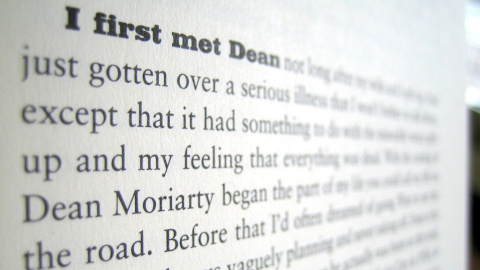 Comienzo de 'En el camino', de Jack Kerouac.- flickr Comienzo de 'En el camino', de Jack Kerouac.- flickr