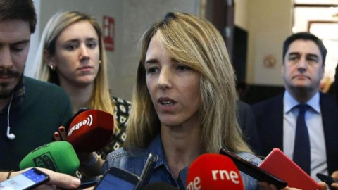 La portavoz del PP, Cayetana Álvarez de Toledo, tras una reunión de la Junta de Portavoces / EFE La portavoz del PP, Cayetana Álvarez de Toledo, tras una reunión de la Junta de Portavoces / EFE