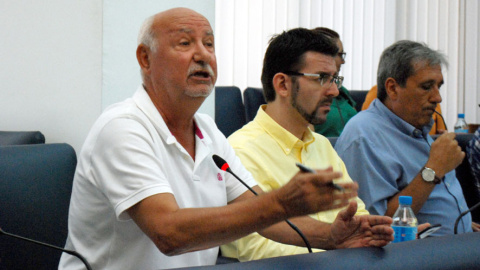 Imagen de archivo de Gómez Muñoz durante un pleno municipal (D.Bollero) Imagen de archivo de Gómez Muñoz durante un pleno municipal (D.Bollero)