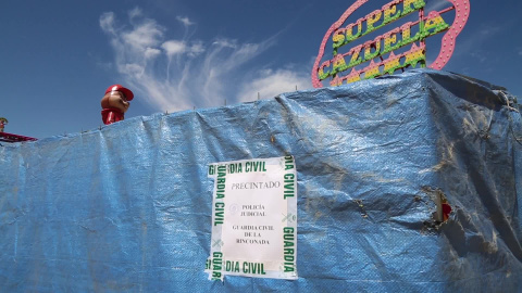 Accidente en una atracción en la feria de S. José de la Rinconada Accidente en una atracción en la feria de S. José de la Rinconada