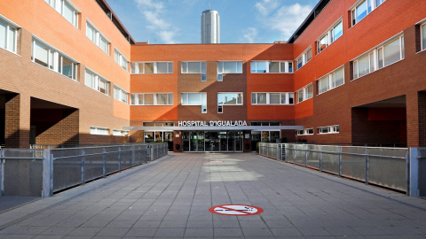 Vista del Hospital de Igualada en el que un brote de coronavirus SARS-CoV-2 ha afectado a una veintena de personas. /EFE Vista del Hospital de Igualada en el que un brote de coronavirus SARS-CoV-2 ha afectado a una veintena de personas. /EFE