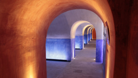 Una imatge d'un dels refugis de València. PACO BELTRÁN