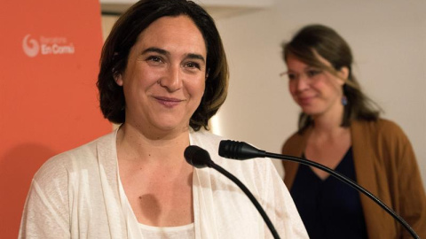 La alcaldesa y candidata de Barcelona en Comú a la reelección, Ada Colau, ofrece una rueda de prensa a una semana de que se resuelva quién se pondrá al timón del ayuntamiento y en pleno pulso entre las diferentes candidaturas de cara a la investidura La alcaldesa y candidata de Barcelona en Comú a la reelección, Ada Colau, ofrece una rueda de prensa a una semana de que se resuelva quién se pondrá al timón del ayuntamiento y en pleno pulso entre las diferentes candidaturas de cara a la investidura