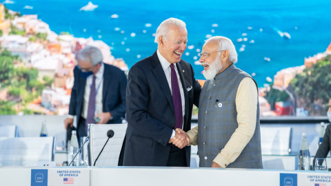 El presidente de Estados Unidos, Joe Biden, y su homólogo indio, Narendra Modi (archivo). Fecha: 11/04/2022. El presidente de Estados Unidos, Joe Biden, y su homólogo indio, Narendra Modi (archivo). Fecha: 11/04/2022.