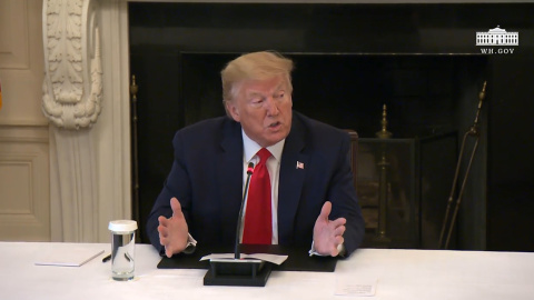 Trump asegura que retomará sus viajes la semana que viene Trump asegura que retomará sus viajes la semana que viene
