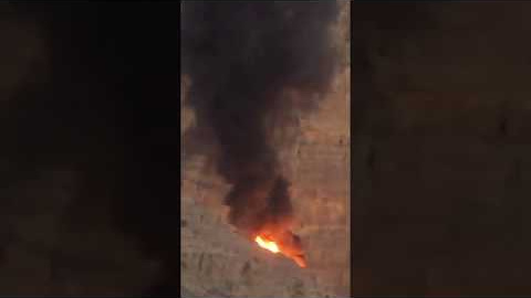 Horrifying Helicopter Crash in UAE, bursting into flames and killing four Horrifying Helicopter Crash in UAE, bursting into flames and killing four