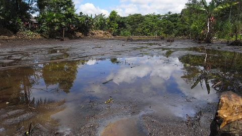 La zona del cantón Lago Agrio contaminada por los desechos petrolíferos.- Julien Gomba/Flicker La zona del cantón Lago Agrio contaminada por los desechos petrolíferos.- Julien Gomba/Flicker