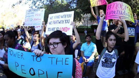 Continúan las protestas contra Trump en EEUU / EFE Continúan las protestas contra Trump en EEUU / EFE