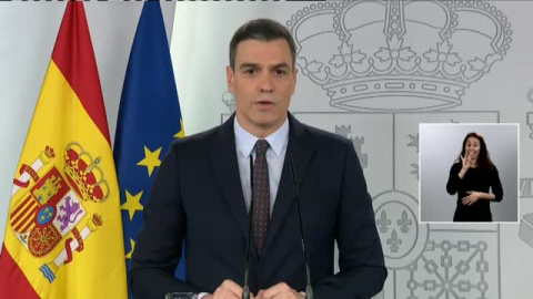 Sánchez amplía el estado de alarma hasta el 9 de mayo