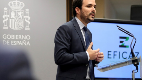 El ministro de Consumo, Alberto Garzón, / EFE El ministro de Consumo, Alberto Garzón, / EFE