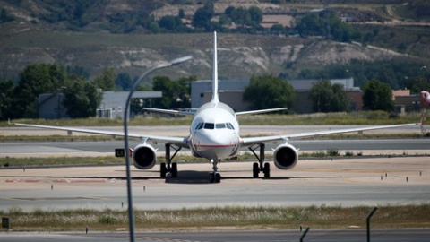 Avión a punto de despegar. Oscar J. Barroso / Europa Press. Avión a punto de despegar. Oscar J. Barroso / Europa Press.