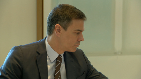 Sánchez preside la reunión por videoconferencia con los presidentes regionales Sánchez preside la reunión por videoconferencia con los presidentes regionales