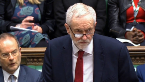 Jeremy Corbyn, en la Cámara de los Comunes, en imagen de archivo. EFE