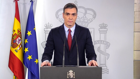 Sánchez anuncia que declarará el Estado de alarma durante 15 días Sánchez anuncia que declarará el Estado de alarma durante 15 días