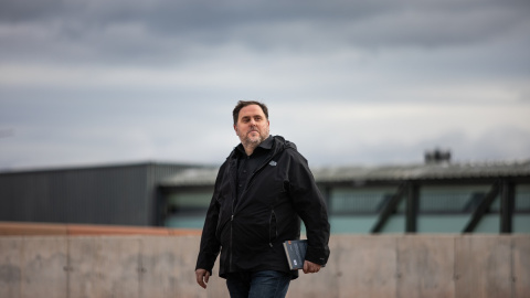 Imagen de archivo del El líder de ERC, Oriol Junqueras. EP Imagen de archivo del El líder de ERC, Oriol Junqueras. EP