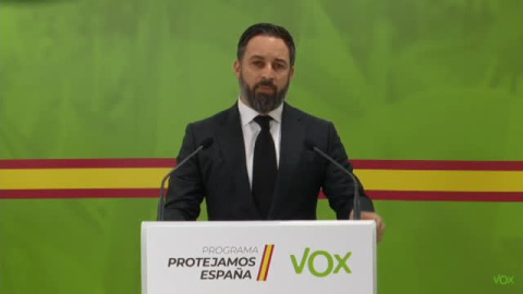 Abascal anuncia dos querellas contra el Gobierno Abascal anuncia dos querellas contra el Gobierno