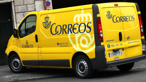 Furgoneta de Correos/ EUROPA PRESS Furgoneta de Correos/ EUROPA PRESS