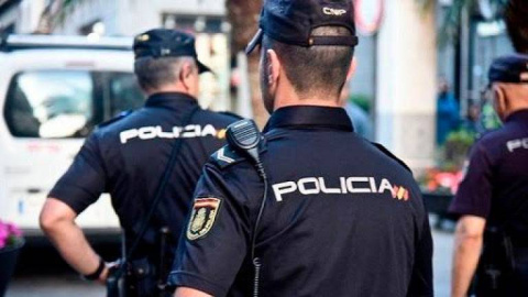 Policía Nacional en Gran Canaria. EFE Policía Nacional en Gran Canaria. EFE